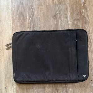 HP Black Tablet Sleeve with Front Pocket